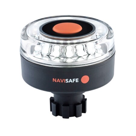 Navisafe Navilight All-White 5 Mode 360degree 2NM w/Navibolt Base 042-1